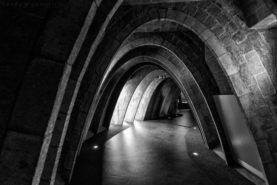 Attic Archways. ISO 1600. 16mm. 1/20th sec handheld @f5.6.  Processed In Nik Sliver Effects, Luminosity Masks, and Photoshop. 